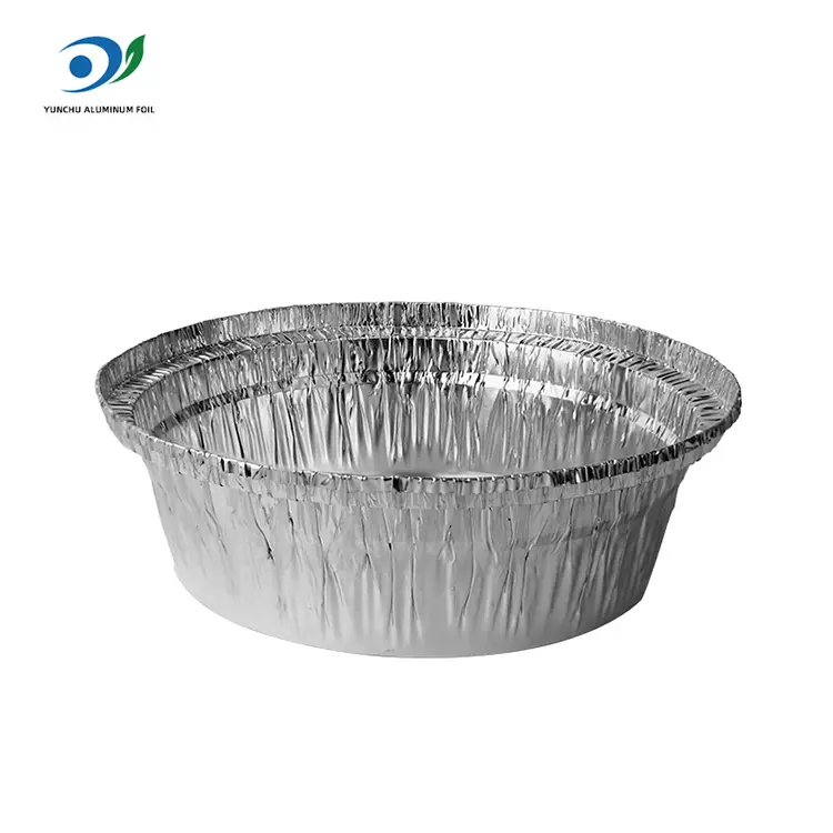 राउन्ड एयर फ्राइटर फ्रिटर पेन्टेड मूनल एल्युमिनियम पन्नी कन्टेनरहरू राउन्ड एयर फ्राइटर फ्रिटर पेन्टेड मूनल एल्युमिनियम पन्नी कन्टेनरहरू