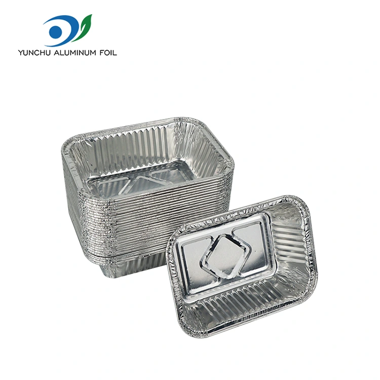 एयर फ्रिजर बेकिंग चाँदी एल्युमिनियम पन्नी कन्टेनरहरू एयर फ्रिजर बेकिंग चाँदी एल्युमिनियम पन्नी कन्टेनरहरू