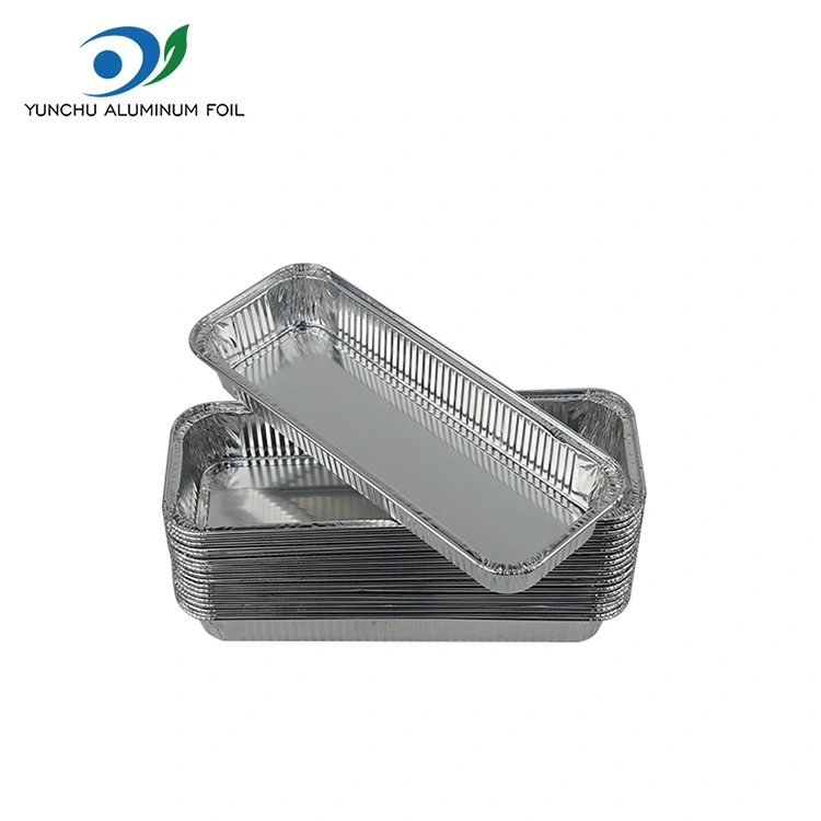 आयताकार बेल्फ रोटी फिगन एलिमिनम एलिमिनम कन्टेनरहरू