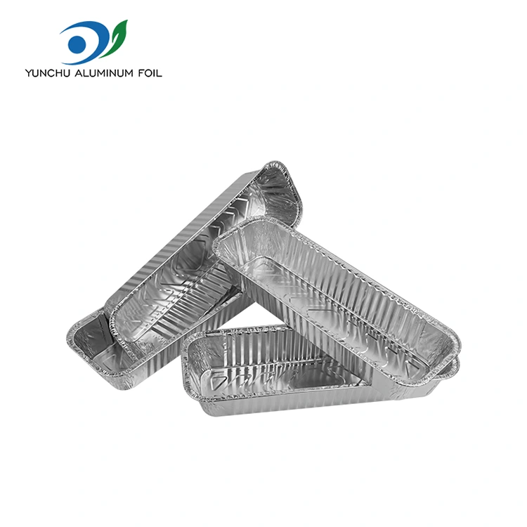 आयताकार बेकिंग बार्बेक्यु चाँडो एल्युमिनम एलिमिनियम कन्टेनरहरू