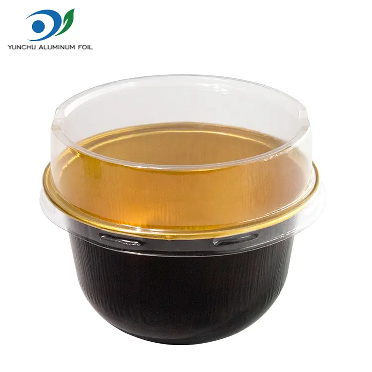 राउन्ड बेकिंग स्मूथवाल एल्युमिनियम पन्नी कन्टेनरहरू के हुन्?