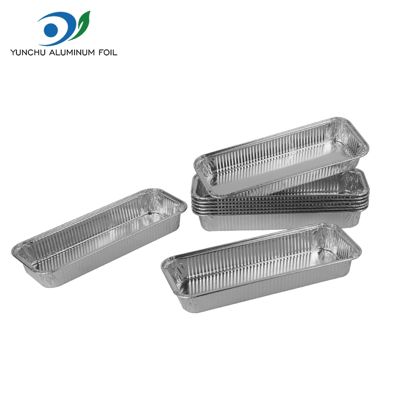 आयताकार बेल्फ रोटी फिगन एलिमिनम एलिमिनम कन्टेनरहरू