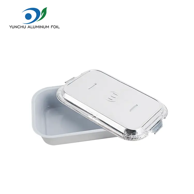 Kincin-नि: शुल्क क्यान्टिंग एयरलाइन एल्मनिनम पन्नी कन्टेनरहरू