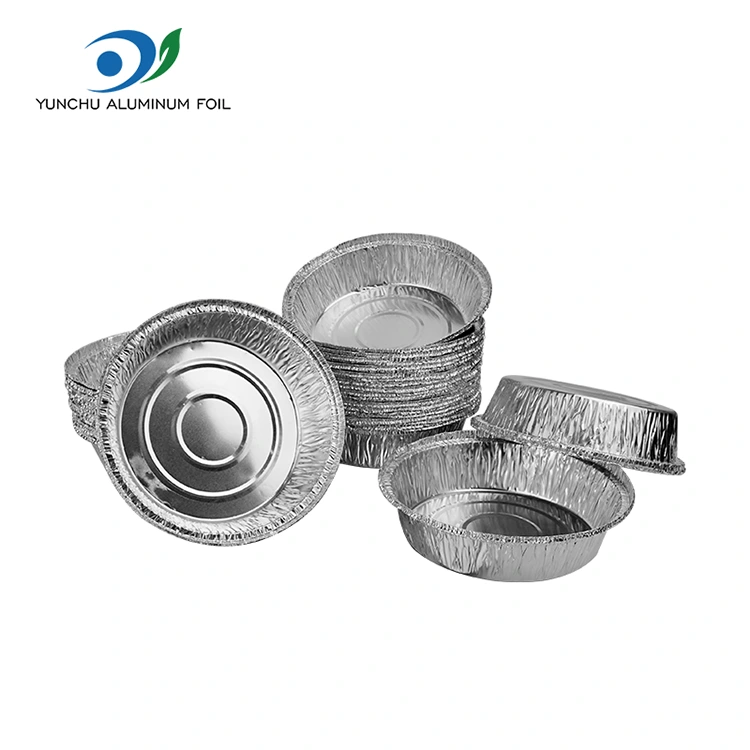 राउन्ड एयर फ्रिजर बेकिंग ट्रे रेस ट्रेन एलिमिनियम पन्नी कन्टेनरहरू