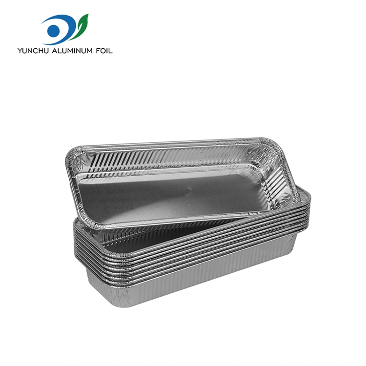 आयताकार बेल्फ रोटी फिगन एलिमिनम एलिमिनम कन्टेनरहरू