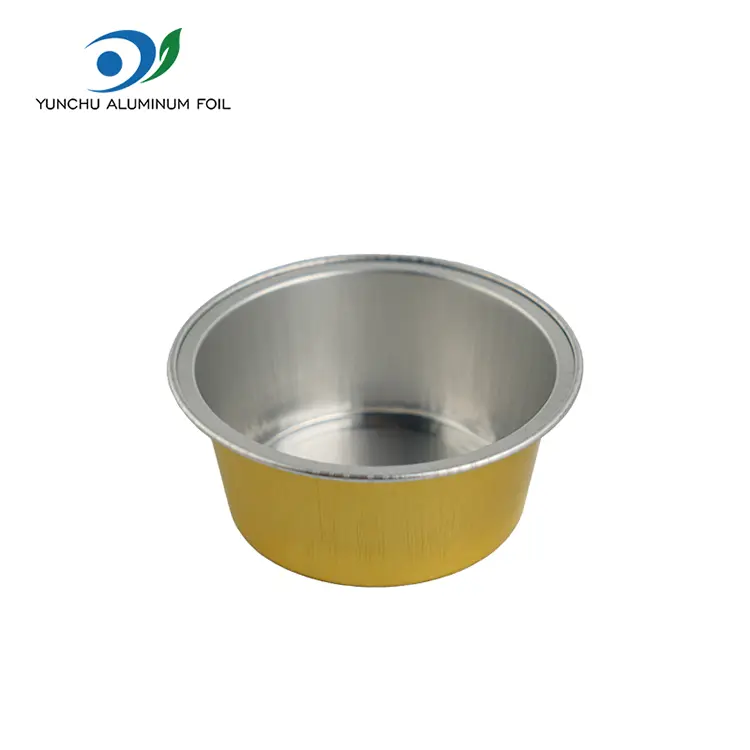 र color पकाउनुहोस् राउन्ड राउन्ड्स एल्युमिनियम एल्युमिनियम कन्टेनरहरू