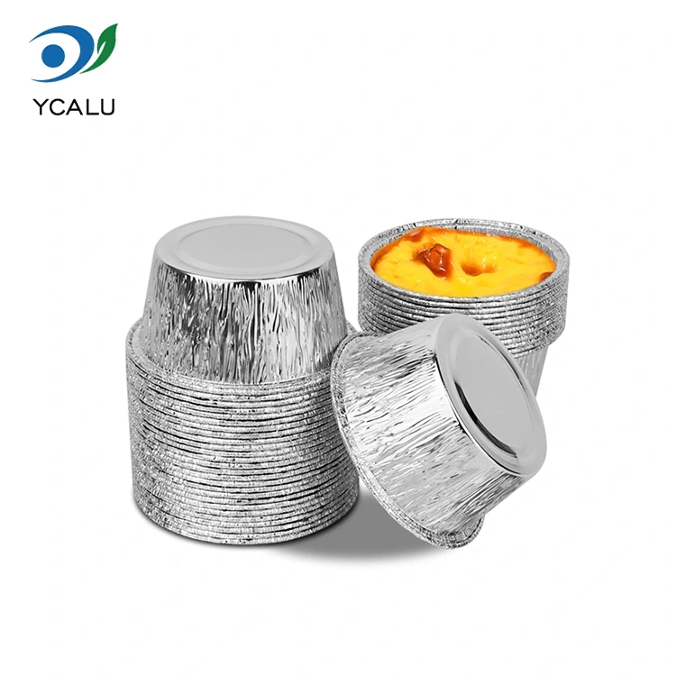डिस्पोजेबल राउन्ड केक ट्रे सिल्भर एल्युमिनियम पन्नी कन्टेनरहरू डिस्पोजेबल राउन्ड केक ट्रे सिल्भर एल्युमिनियम पन्नी कन्टेनरहरू