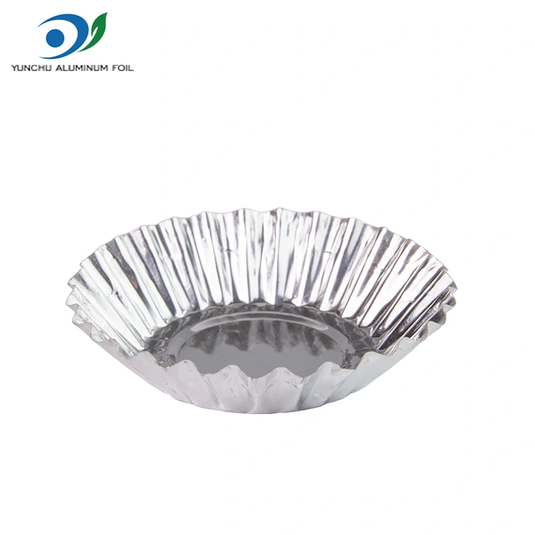 अण्डा टर्ट टोस्ट बस्टिकिंग चाँदी एलिमिनियम पन्नी पन्नी खाद्य कन्टेनर