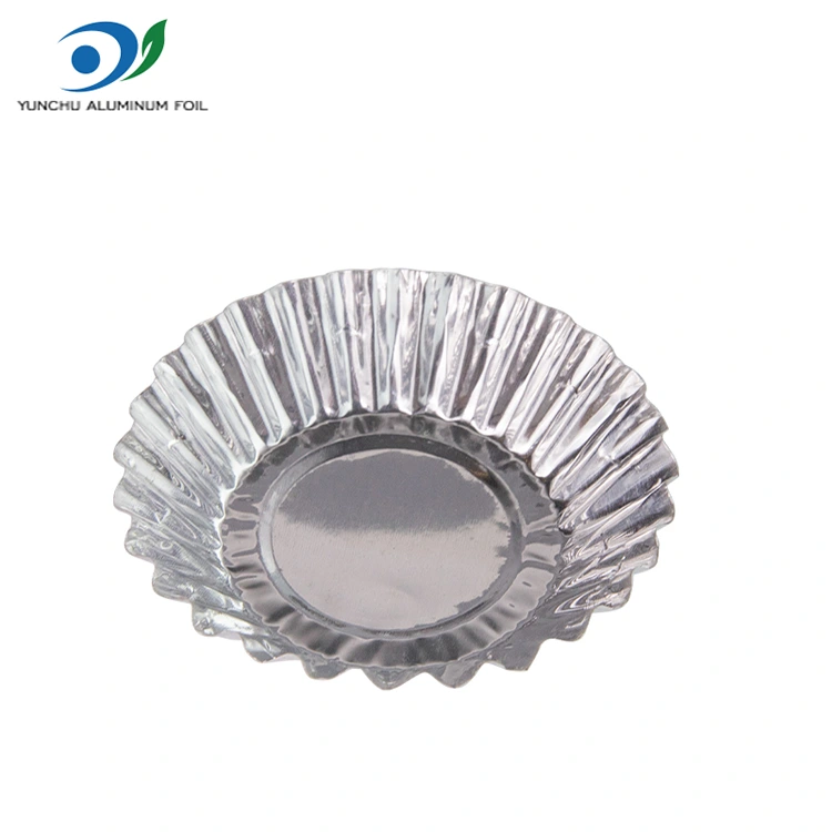 अण्डा टर्ट टोस्ट बस्टिकिंग चाँदी एलिमिनियम पन्नी पन्नी खाद्य कन्टेनर