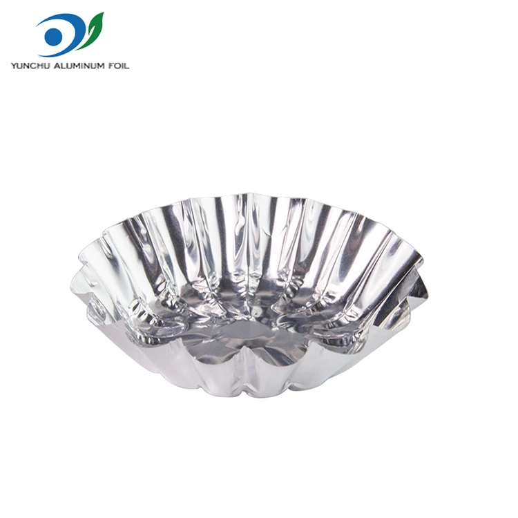 अण्डा टर्ट्स एयर फ्रिजर सिल्वर एल्युमिनियम पन्नी खाद्य खाडरमा पकाएको खाना