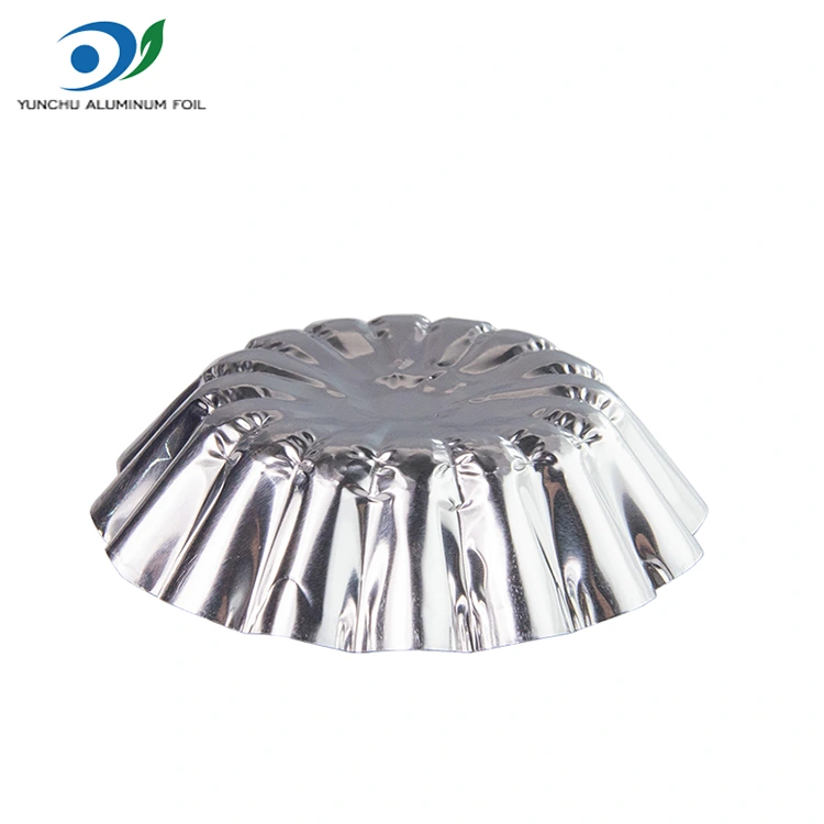 अण्डा टर्ट्स एयर फ्रिजर सिल्वर एल्युमिनियम पन्नी खाद्य खाडरमा पकाएको खाना