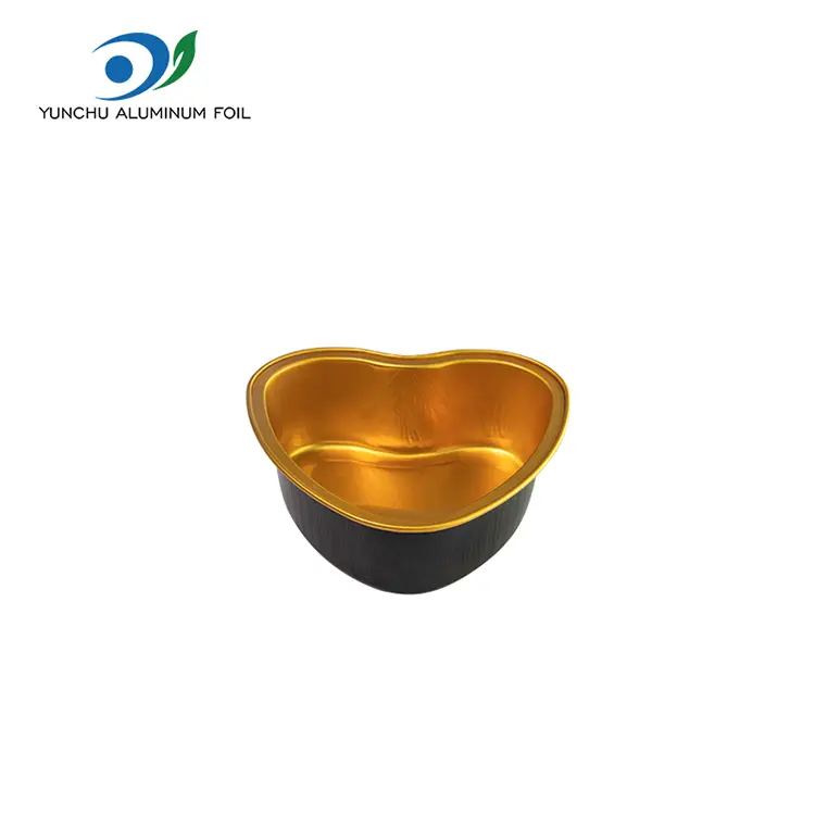 मुटु-आकारको भुल्फ मनिजरी एल्युमिनियम पन्नी कन्टेनरहरू मुटु-आकारको भुल्फ मनिजरी एल्युमिनियम पन्नी कन्टेनरहरू