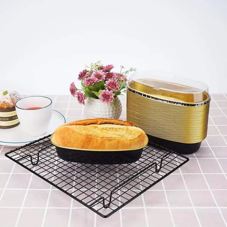 अंडा र color ्ग स्मोचवेल एल्युमिनियम पन्नी कन्टेनरहरू