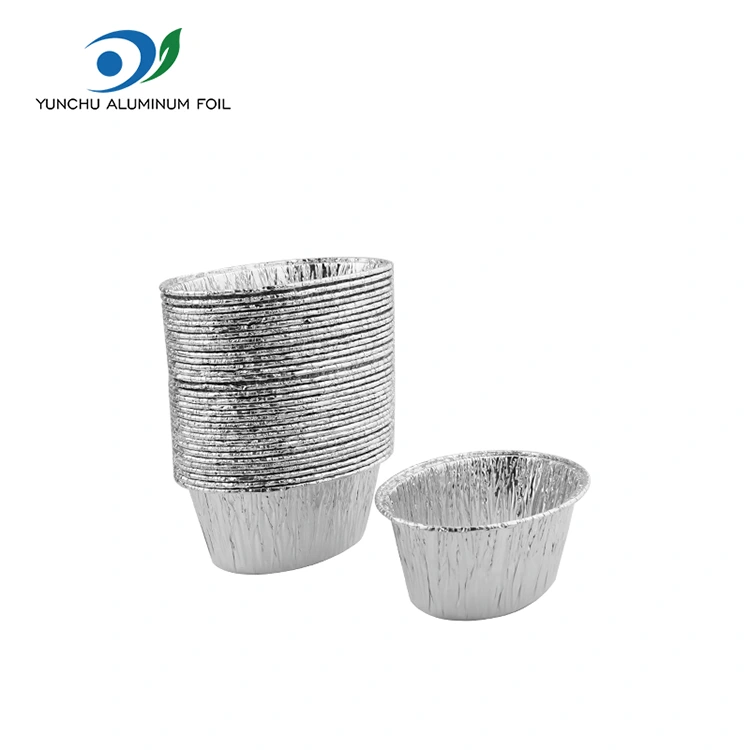 ओभवल स्टीम गरिएको केक चाँदी एलिमनिनम पन्नी पन्नी खाद्य कन्टेनर ओभवल स्टीम गरिएको केक चाँदी एलिमनिनम पन्नी पन्नी खाद्य कन्टेनर