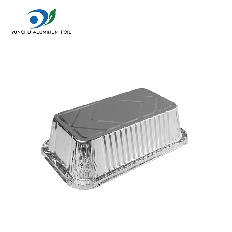 आयताकार एयर फ्राइर प्यारा प्याकिंग बाउन्डिंग मूनल एल्युमिनम कन्टेनरहरू