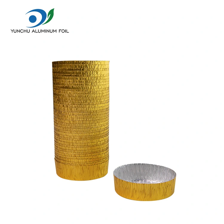 राउन्ड साना बेकिंग चाँदी एलिमिनियम पन्नी पन्नी खाद्य कन्टेनर राउन्ड साना बेकिंग चाँदी एलिमिनियम पन्नी पन्नी खाद्य कन्टेनर