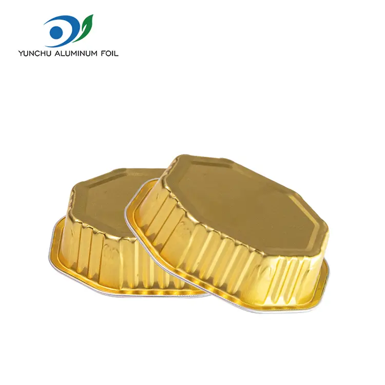 विशेष आकारको Cake Chak कप स्मिमिनियल एलिमिनियम पन्नी कन्टेनरहरू