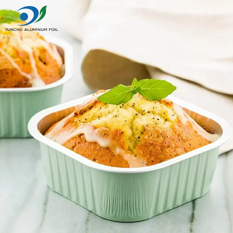 वर्ग साइजवेल्ड एल्युमिनियम पन्नी कन्टेनरहरू